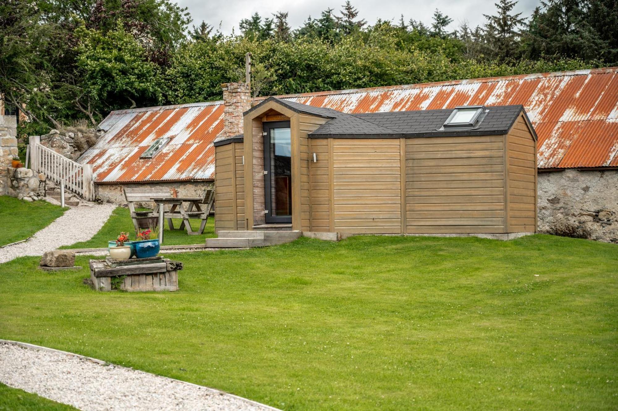 Delny Glamping And Farm Animals Hotel Invergordon Exterior foto